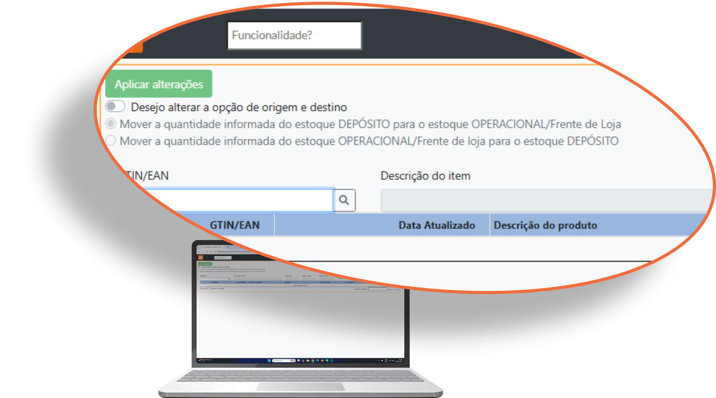 Controle de Depósito
