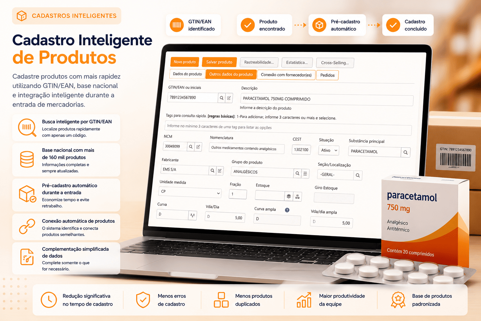 Cadastro Inteligente de Produtos